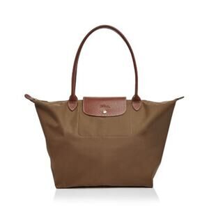 Longchamp Le Pliage Large Nylon Shoulder Tote Bag in Green